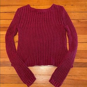 Maroon Sweater